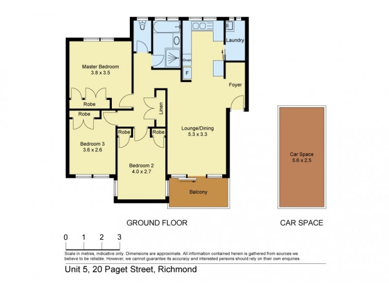 5/20 PAGET STREET, Richmond NSW 2753 Floorplan