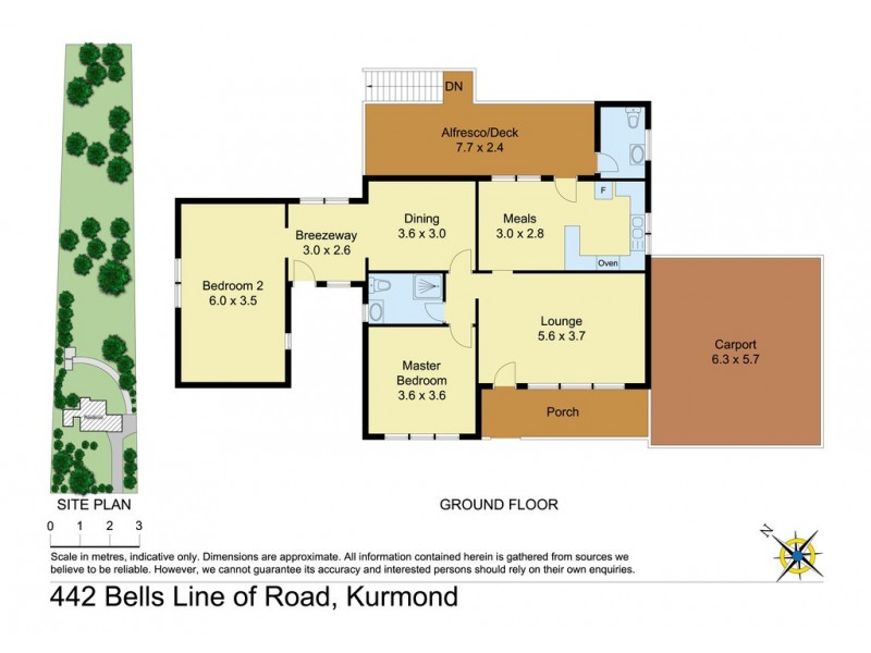 442 BELLS LINE OF ROAD, Kurmond NSW 2757 Floorplan