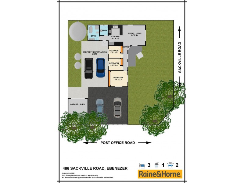 486 SACKVILLE ROAD, Ebenezer NSW 2756 Floorplan