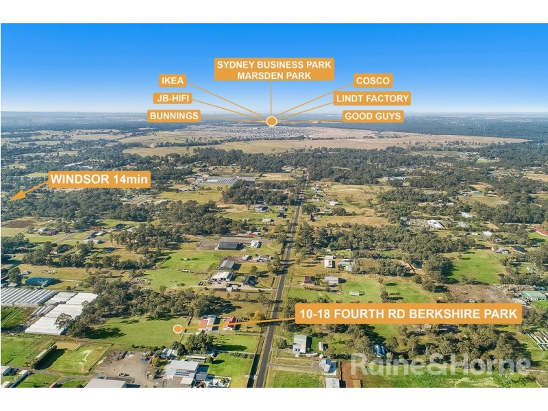10-18 FOURTH ROAD, Berkshire Park NSW 2765