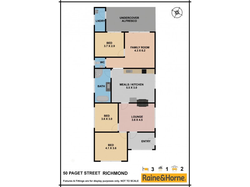50 PAGET STREET, Richmond NSW 2753 Floorplan