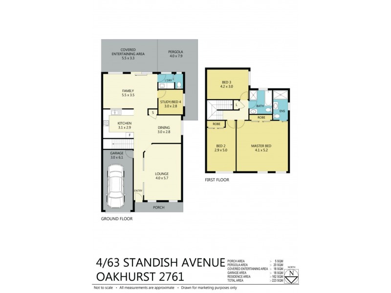 4/63 Standish Avenue, Oakhurst NSW 2761 Floorplan