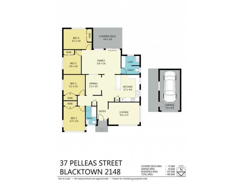37 Pelleas Street, Blacktown NSW 2148 Floorplan