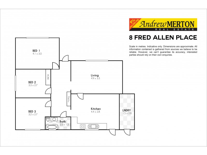8 Fred Allen Place, Rooty Hill NSW 2766 Floorplan