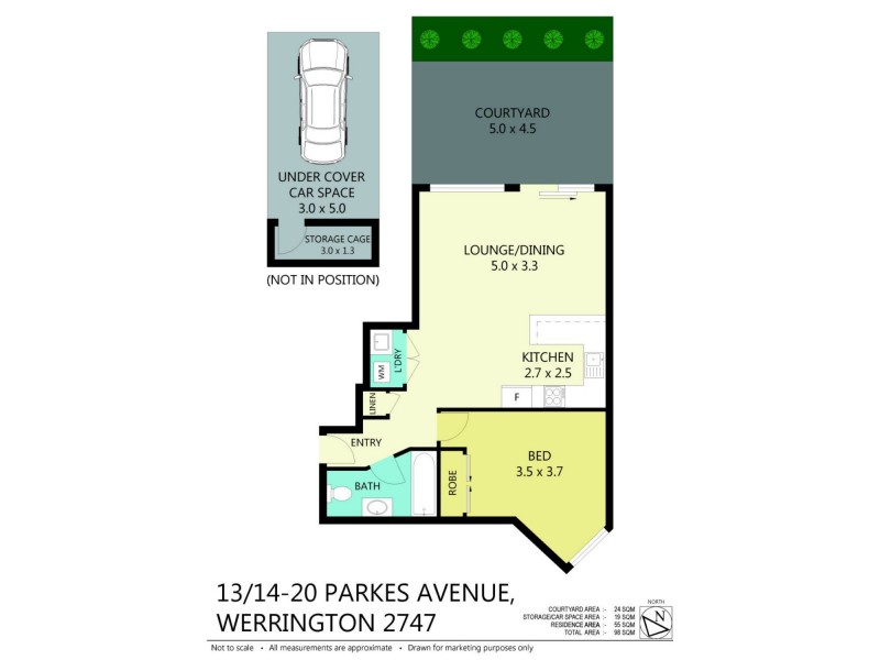 13/20 Parkes Avenue, Werrington NSW 2747
