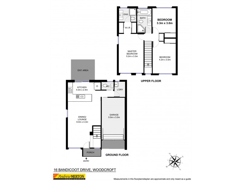 16 Bandicoot Drive, Woodcroft NSW 2767 Floorplan