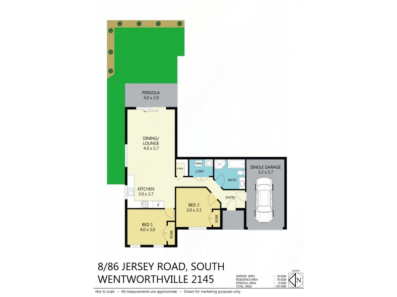 8/86 Jersey Rd, South Wentworthville NSW 2145 Floorplan