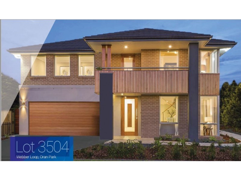 Lot 3504 Webber Loop, Oran Park NSW 2570
