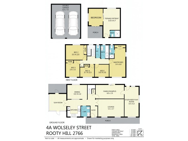 4A Wolseley St, Rooty Hill NSW 2766 Floorplan