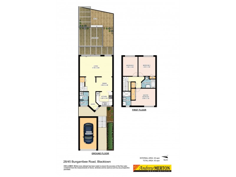 28/45 Bungarribee Rd, Blacktown NSW 2148 Floorplan