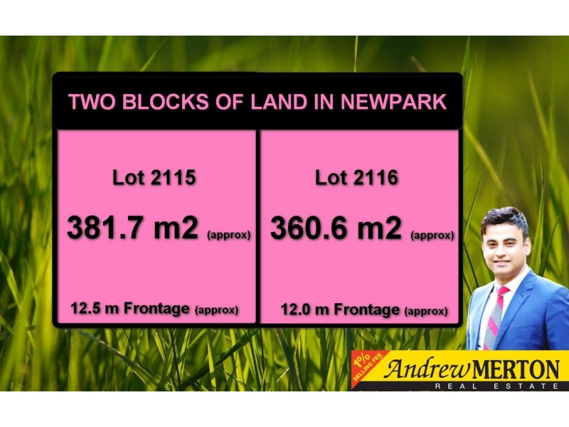 L 2115 & 2116 Newpark Estate, Marsden Park NSW 2765