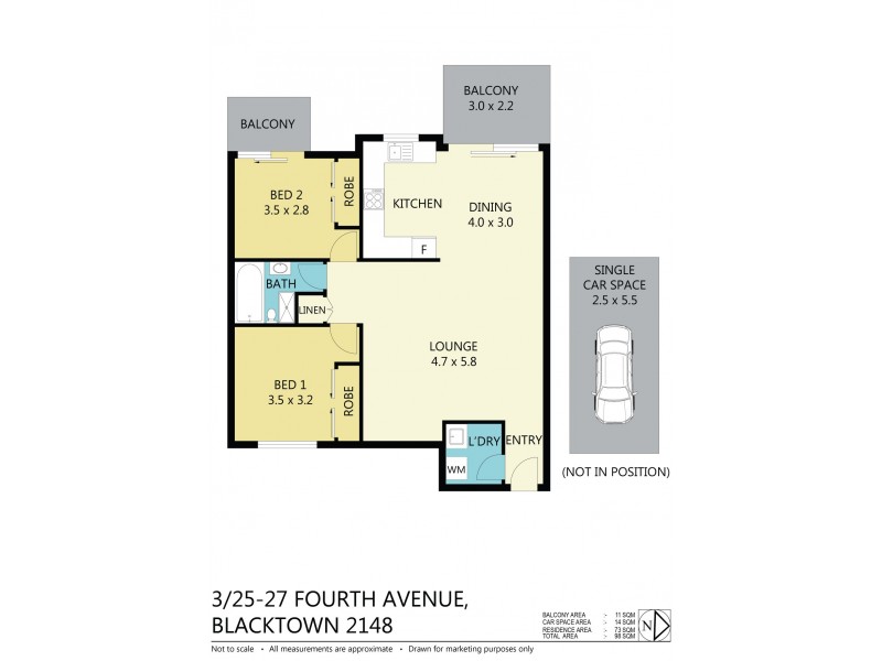 3/25-27 Fourth Ave, Blacktown NSW 2148