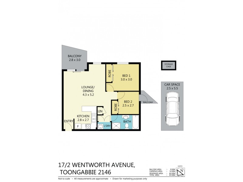 Unit 17/2 Wentworth Ave, Toongabbie NSW 2146