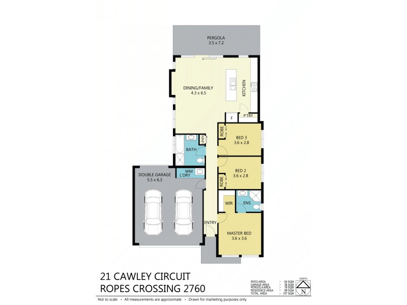 21 Cawley Cct, Ropes Crossing NSW 2760 Floorplan