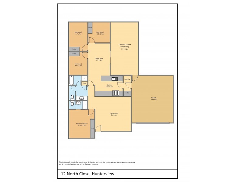 12 North Close, Singleton NSW 2330 Floorplan