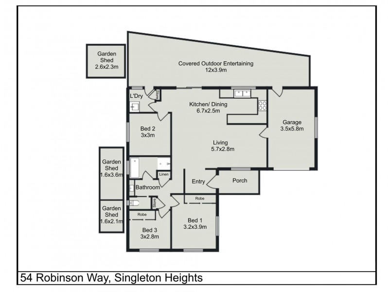 54 Robinson Way, Singleton NSW 2330 Floorplan