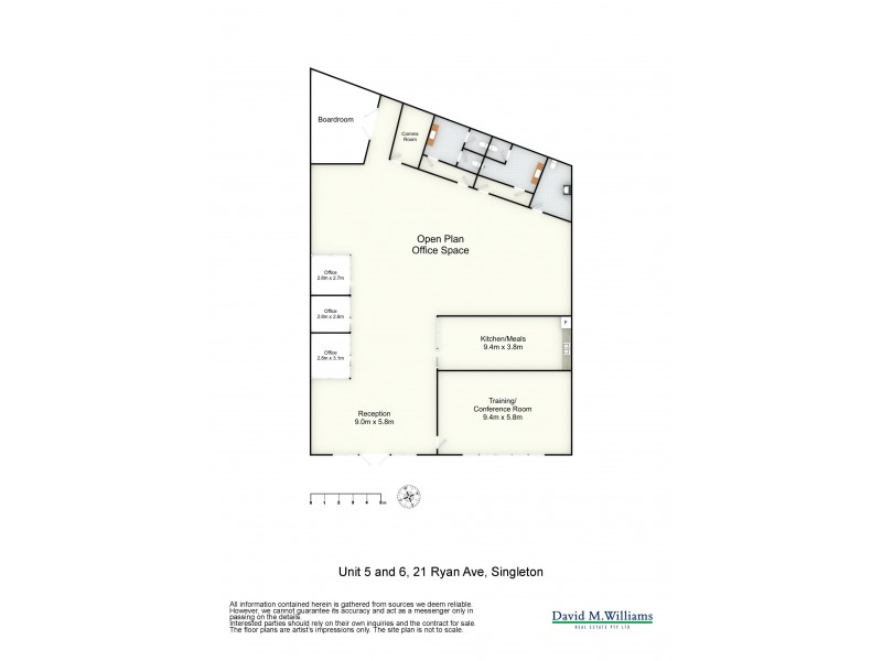 Units 5 & 6 21 Ryan Avenue, Singleton NSW 2330 Floorplan
