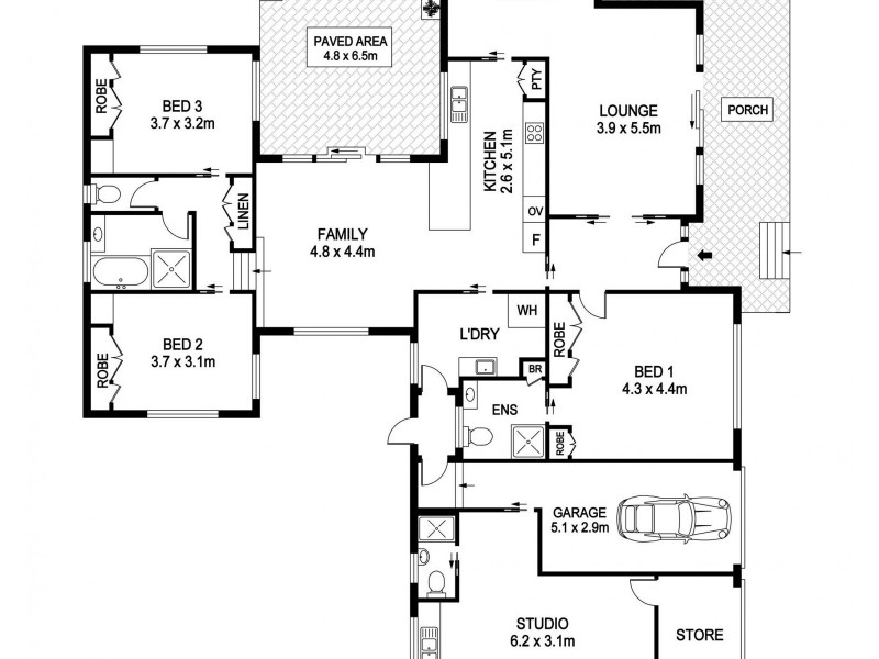 4 Binbilla Place, Port Macquarie NSW 2444 Floorplan