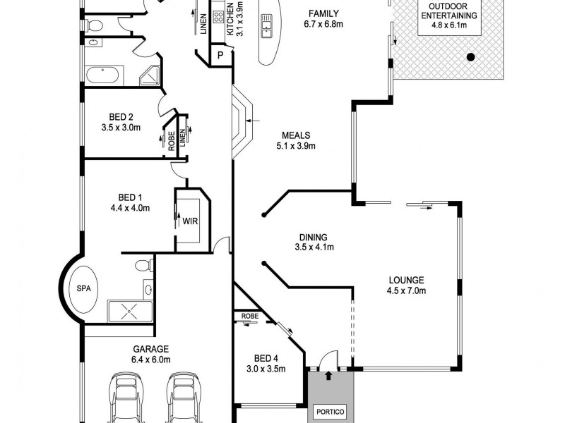 6 Christina Circuit, Port Macquarie NSW 2444 Floorplan