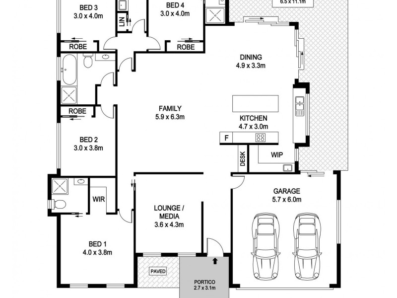 43 Kingston Town Loop, Port Macquarie NSW 2444 Floorplan