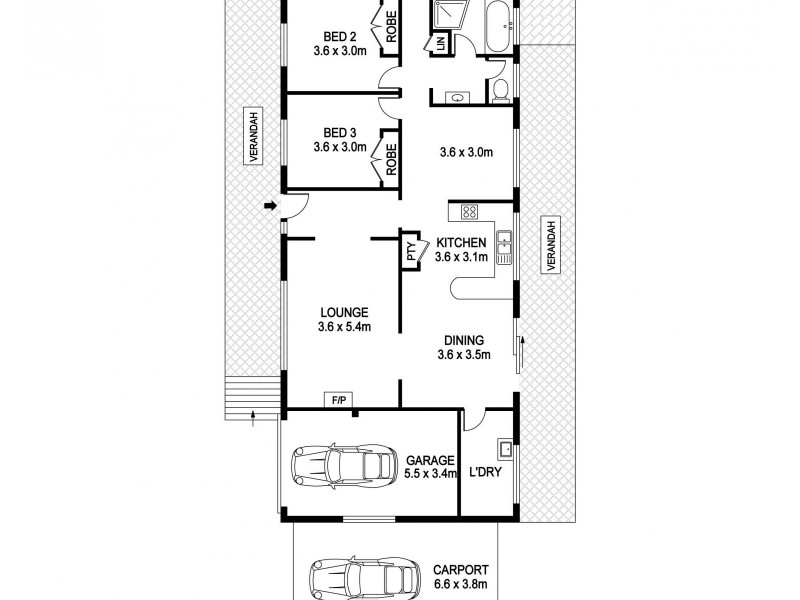 2 Cattle Brook Road, Port Macquarie NSW 2444 Floorplan