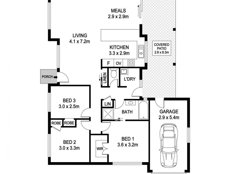 34 Greenmeadows Drive, Port Macquarie NSW 2444 Floorplan