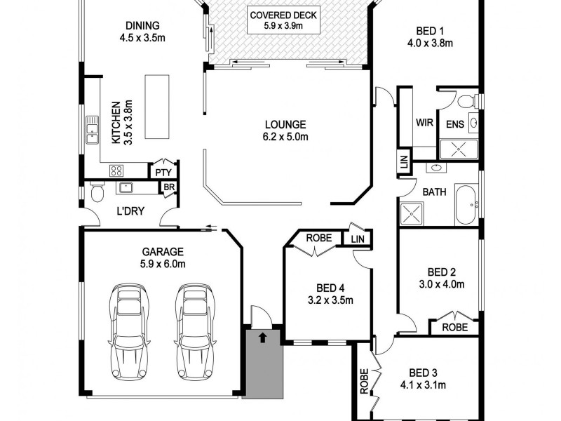 21 Banksia Avenue, Port Macquarie NSW 2444 Floorplan