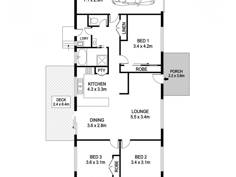 15 Tasman Road, Port Macquarie NSW 2444 Floorplan