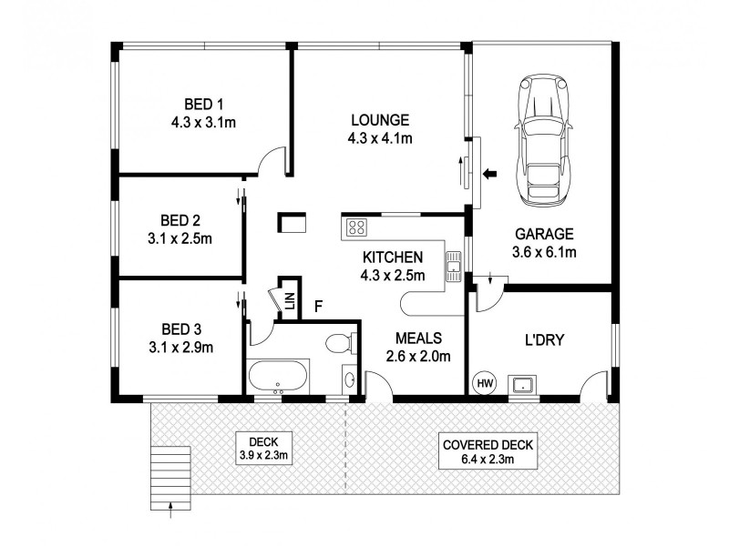 40 Hudson Avenue, Port Macquarie NSW 2444 Floorplan