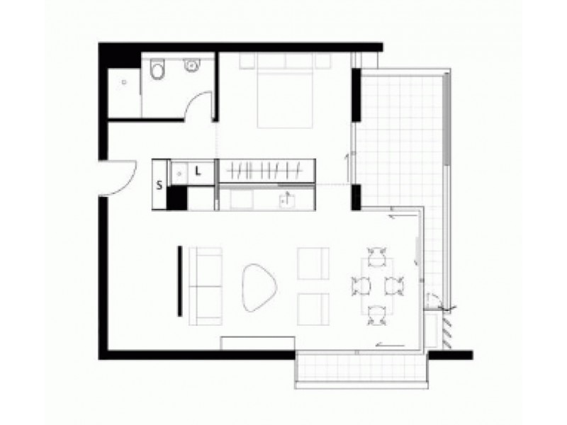 A1202/31 Belmore Street, Burwood NSW 2134 Floorplan