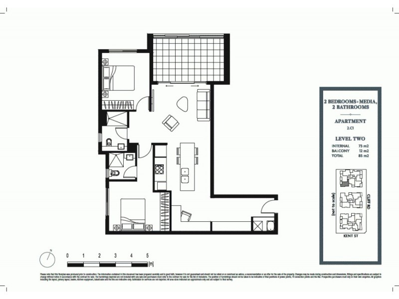 72/42-50 Cliff Road, Epping NSW 2121 Floorplan