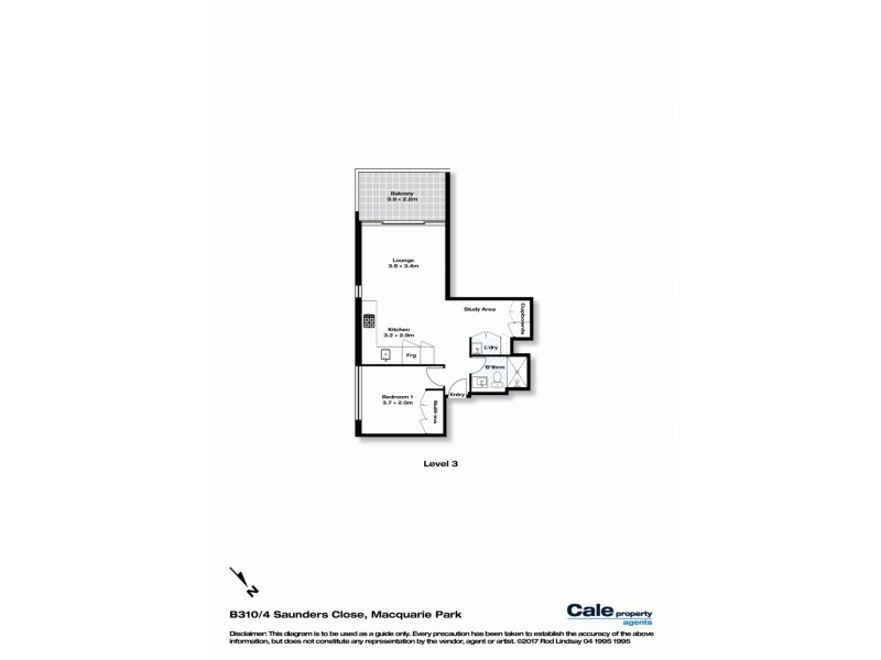 B310/4 Saunders Close, Macquarie Park NSW 2113 Floorplan