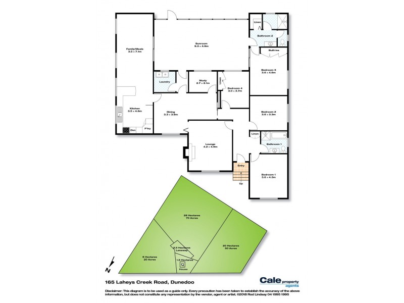 165 Laheys Creek Road, Dunedoo NSW 2844 Floorplan