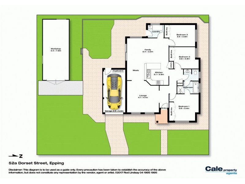 52A Dorset Street, Epping NSW 2121 Floorplan