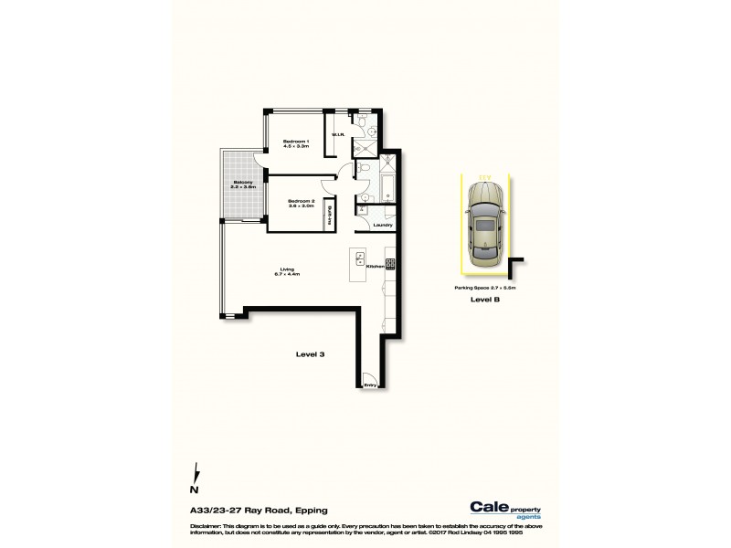 A33/23-27 Ray Road, Epping NSW 2121 Floorplan