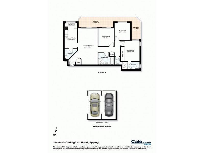 14/19-23 Carlingford Road, Epping NSW 2121 Floorplan