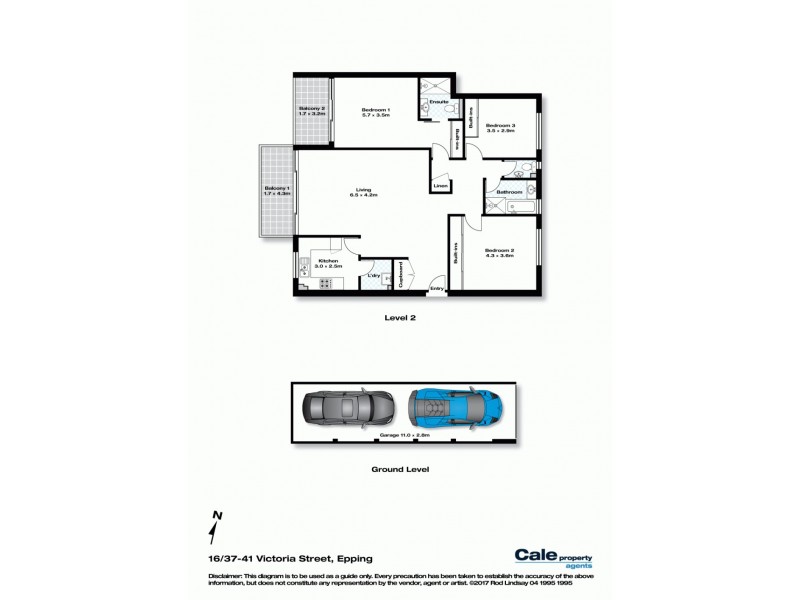 16/37-43 Victoria Street, Epping NSW 2121 Floorplan
