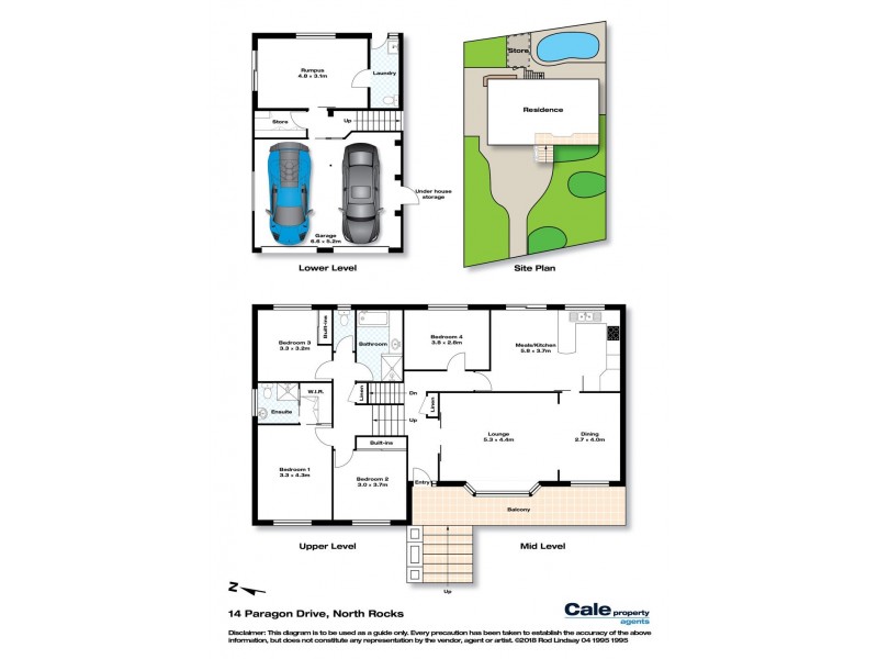 14 Paragon Drive, North Rocks NSW 2151 Floorplan