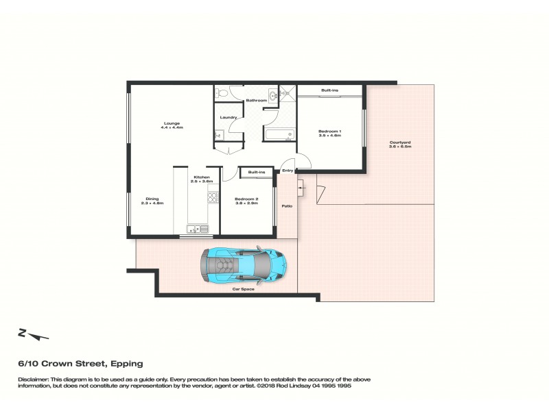 6/10 Crown Street, Epping NSW 2121 Floorplan
