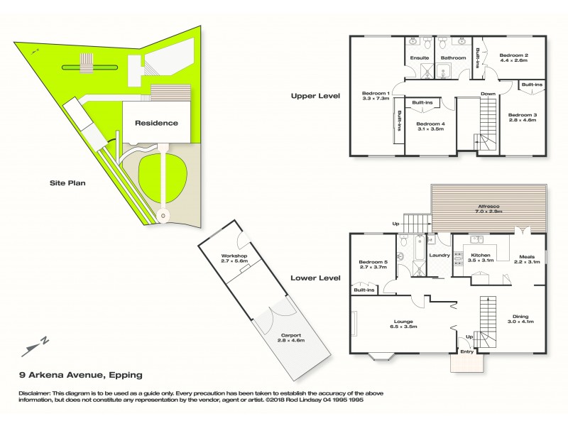 9 Arkena Avenue, Epping NSW 2121 Floorplan