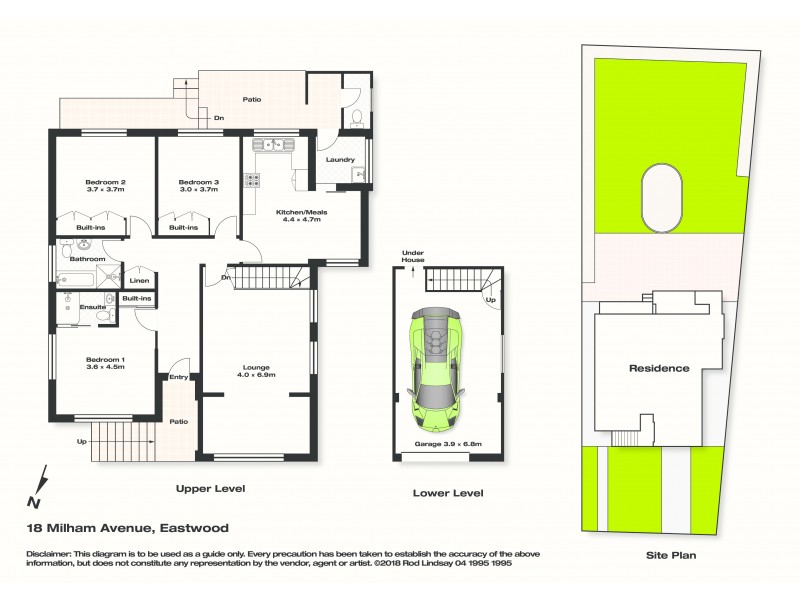 18 Milham Avenue, Eastwood NSW 2122 Floorplan