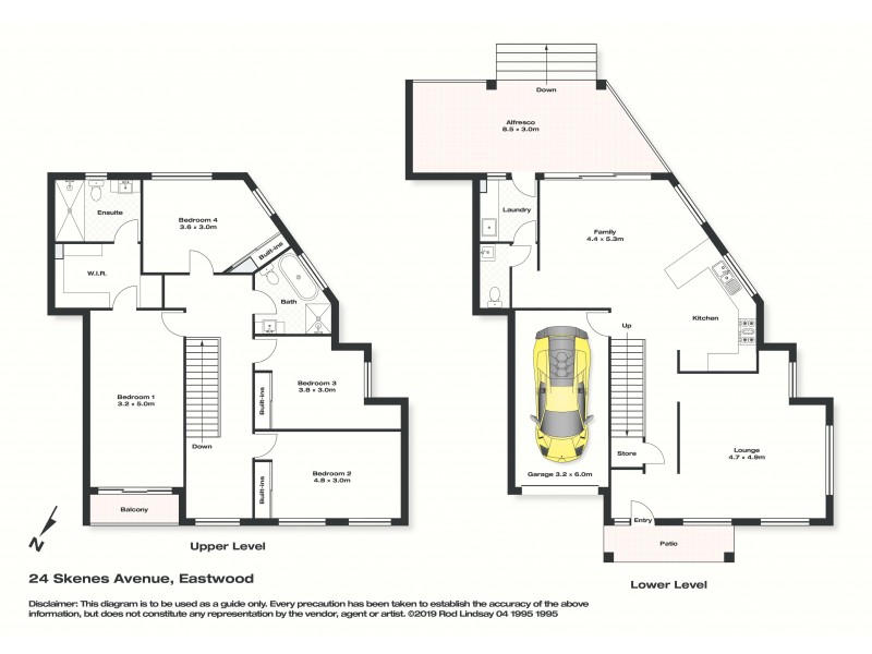24 Skenes Avenue, Eastwood NSW 2122 Floorplan