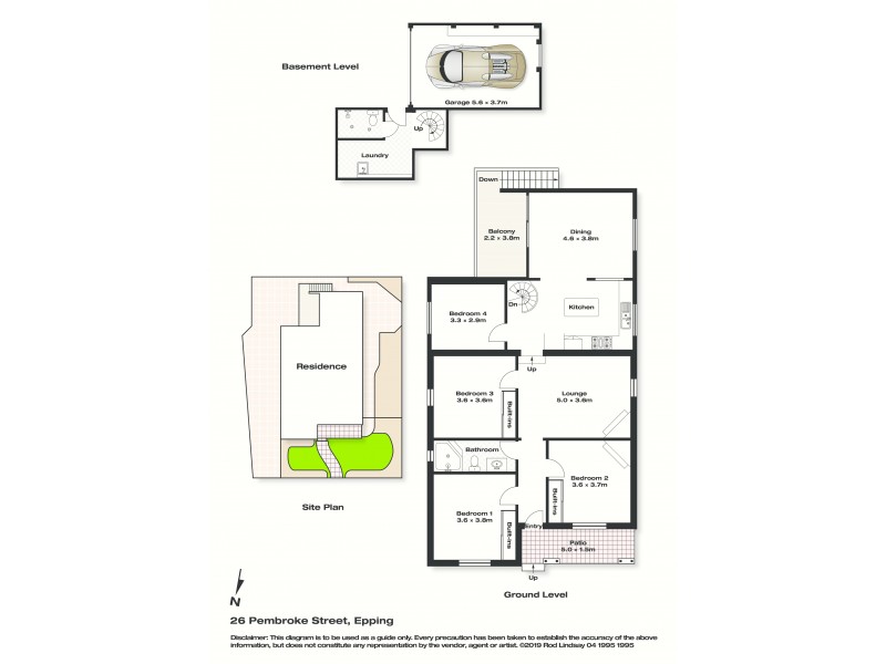 26 Pembroke Street, Epping NSW 2121 Floorplan