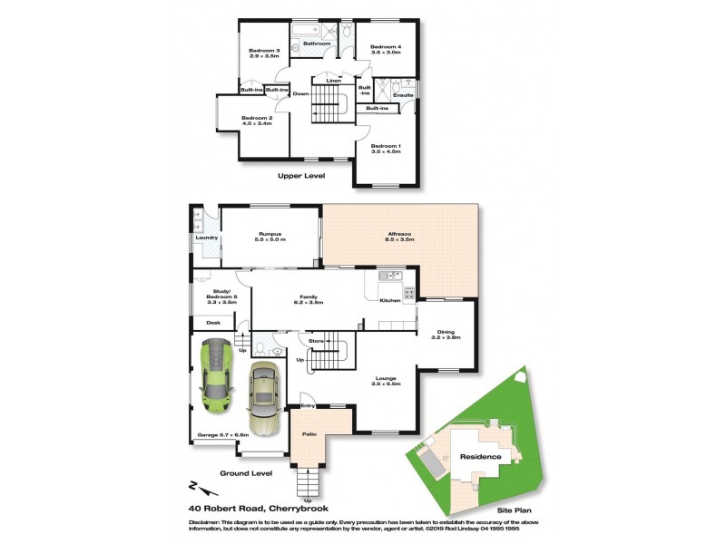 40 Robert Road, Cherrybrook NSW 2126 Floorplan