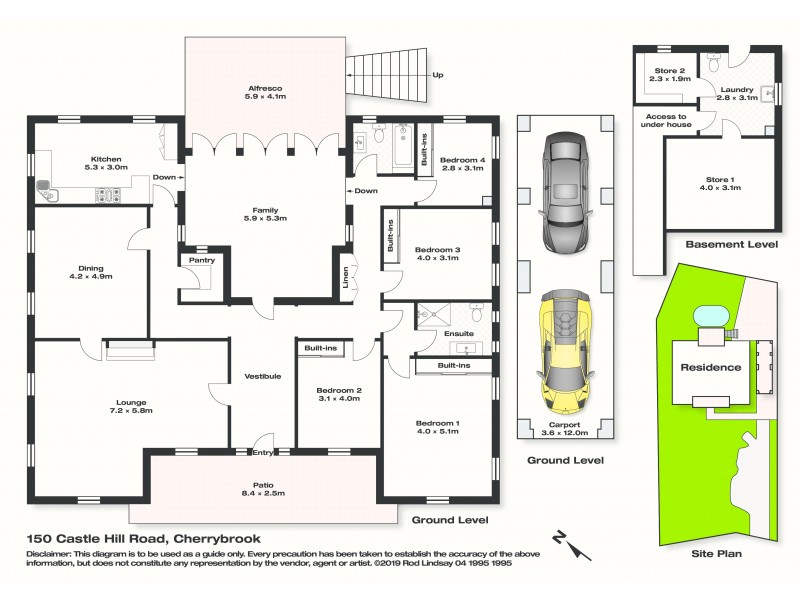 150 Castle Hill Road, Cherrybrook NSW 2126 Floorplan