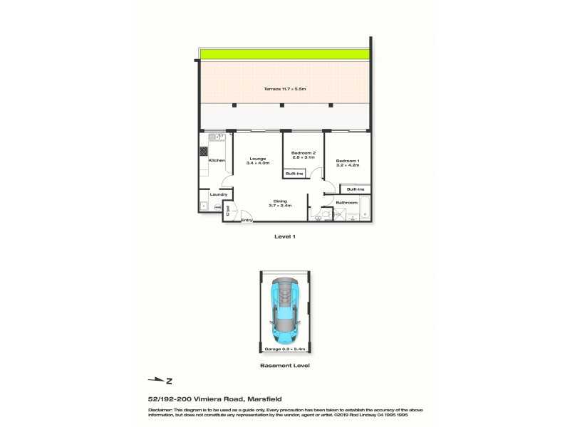 52/192-200 Vimiera Road, Marsfield NSW 2122 Floorplan