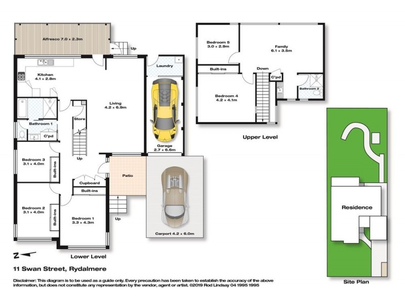 11 Swan Street, Rydalmere NSW 2116 Floorplan