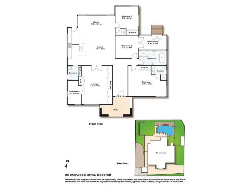 20 Marwood Drive, Beecroft NSW 2119 Floorplan