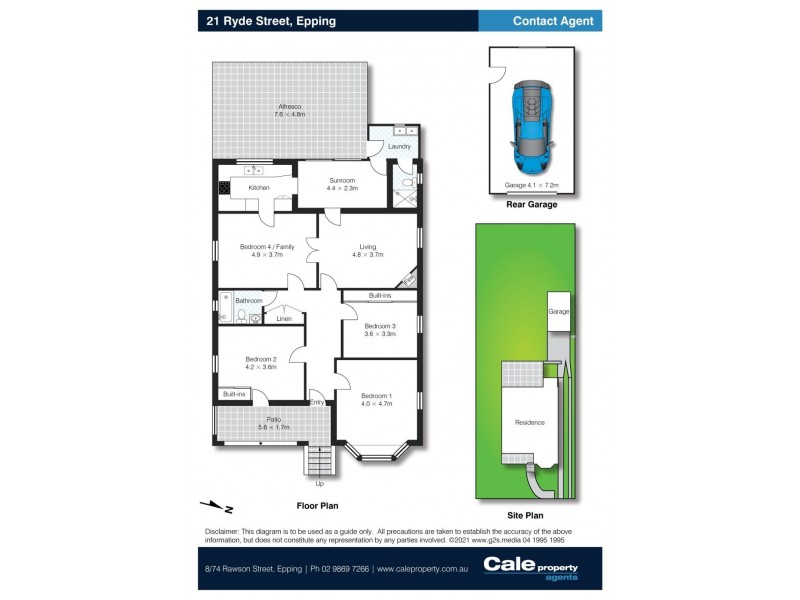 21 Ryde Street, Epping NSW 2121 Floorplan