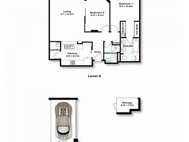204/38 Victoria Street, Epping NSW 2121 Floorplan